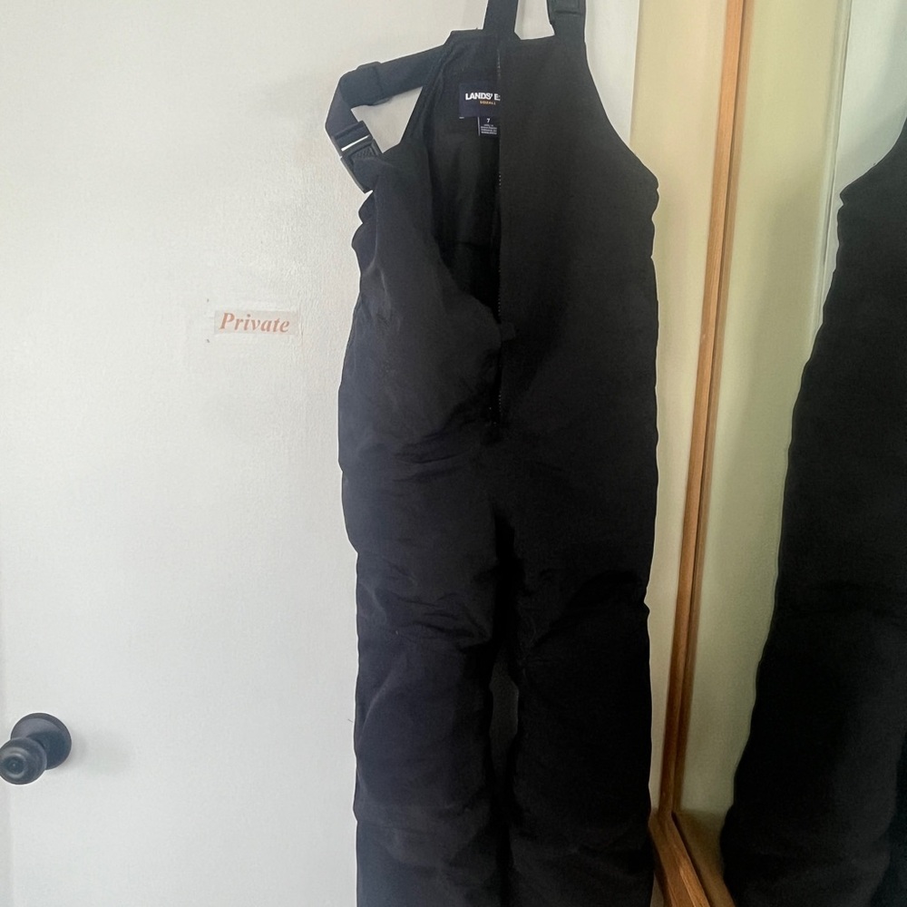 Lands' End Kids Black Bodysuit